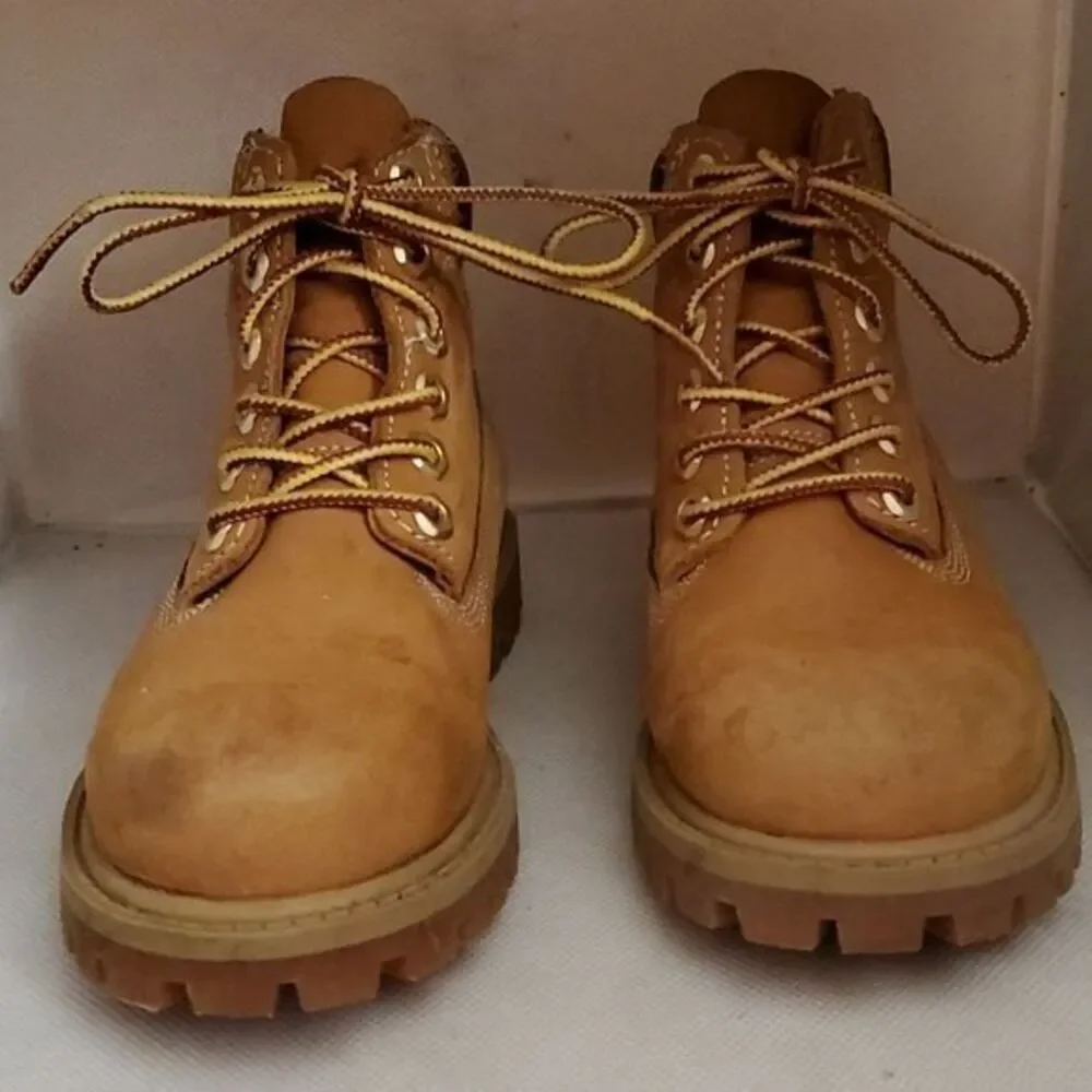 Timberland Boots Shoes Leather Kids Leather Winter Size 10